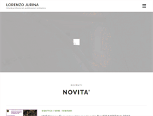 Tablet Screenshot of jurina.it